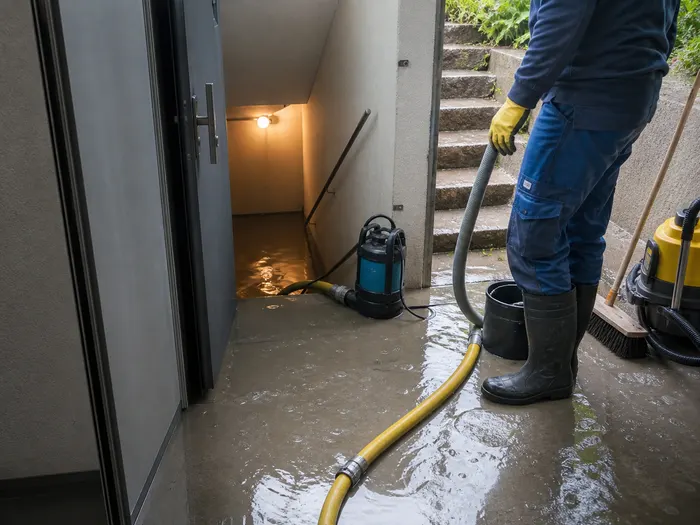 Wasserschaden nach Unwetter